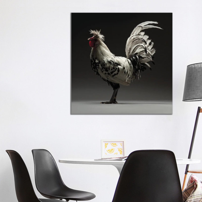 Appenzeller Tufted by CHICken - Wrapped Canvas Print, 93.98 cm H x 93.98 cm W x 1.91 cm D