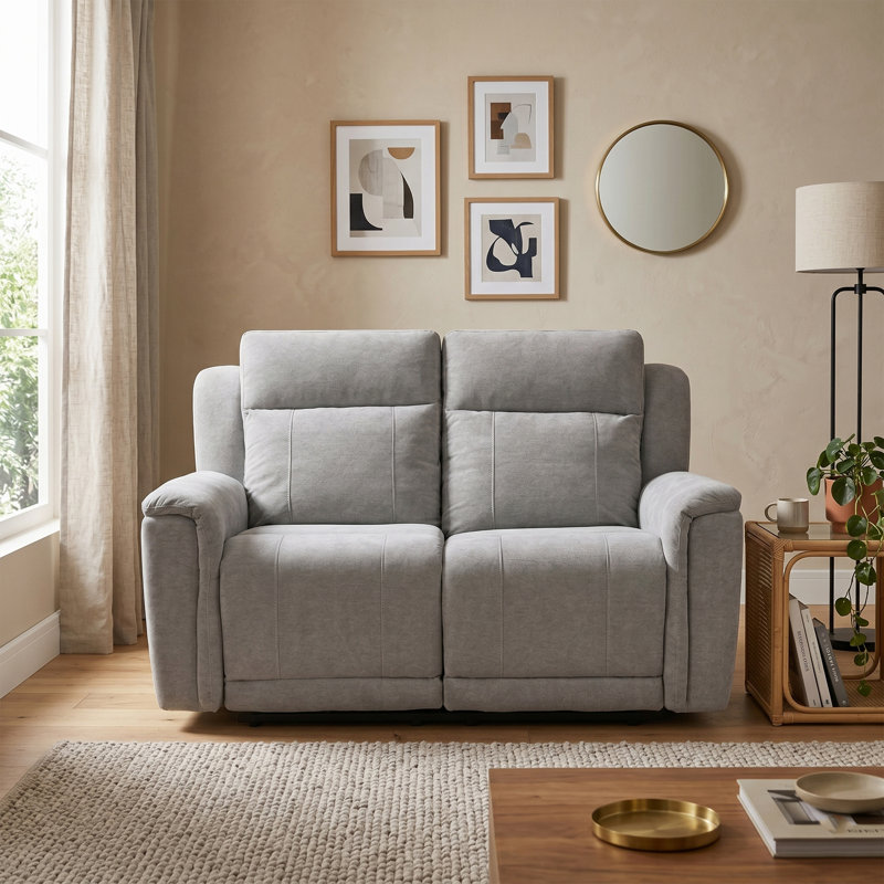 Sumana 2 Seater Reclining Loveseat, Grey