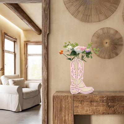 Kadajah Wood Wall Vase