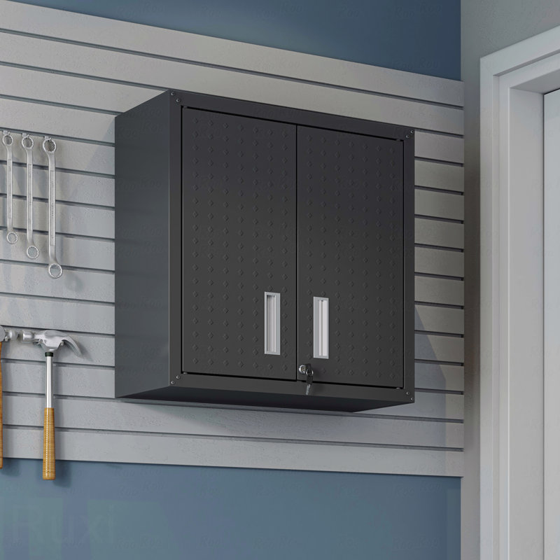 Armoire à outils flottante 30 ", Noir