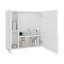 Armoire à pharmacie à double porte Harbor, quatre tablettes intérieures-95326315