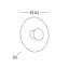 Luna 1 - Light Dimmable Flush Mount-25852159-25852163