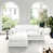 Polyester blanc est en rupture de stock