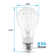 Luxrite Vintage A19 LED Light Bulb 7W=60W 5CCT 2700K 3000K 3500K 4000K 5000K Dimmable 800 Lumens, Standard LED Edison Bulb UL Listed, E26 Base 12 Pack