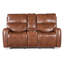 Crosby Leather Loveseat