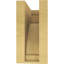 Bois de cèdre brut RiveraThane Corbel, apprêté brun clair Rivera-88290913