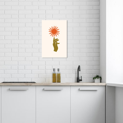 «Sun Power Plain On Canvas» par Wynwood Studio, reproduction