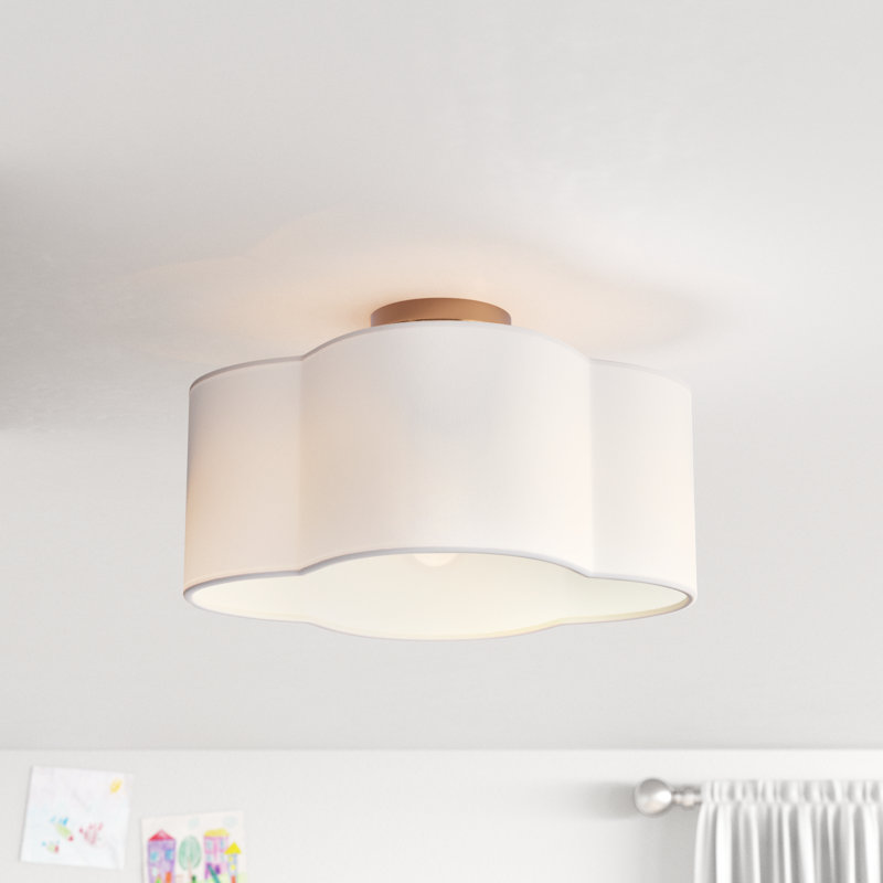 Plafonnier semi-encastré 4 lumières Francfort
