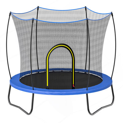 YC 55In Round Trampoline-Spring-Blue