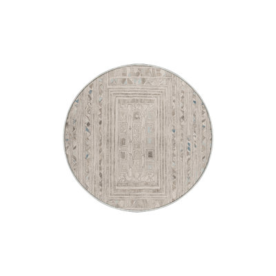 Machine Washable Beige Area Rug