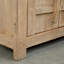 Amalfi 91'' Solid Wood Sideboard