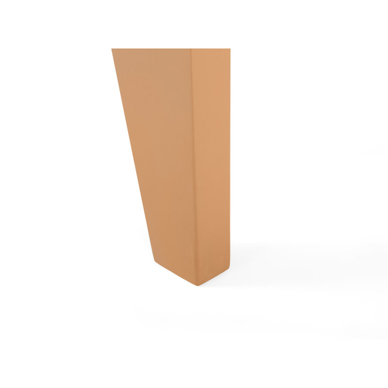 Solid Wood Bed, Light Brown, Super King (6')