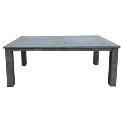 Shelburne Weathered Teak Rectangle Dining Table