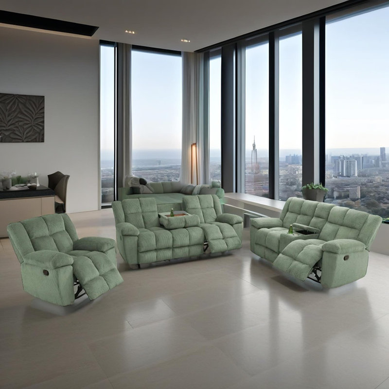 Ensemble de fauteuil inclinable 3 pièces Laurel