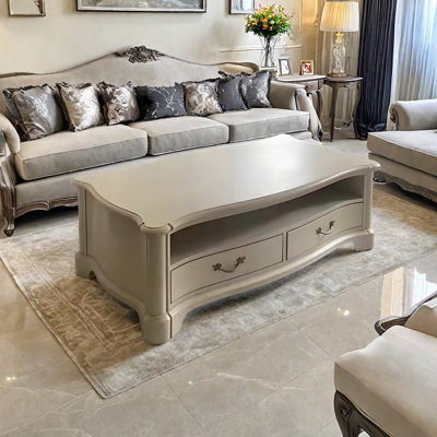 Table basse luxueuse de style américain