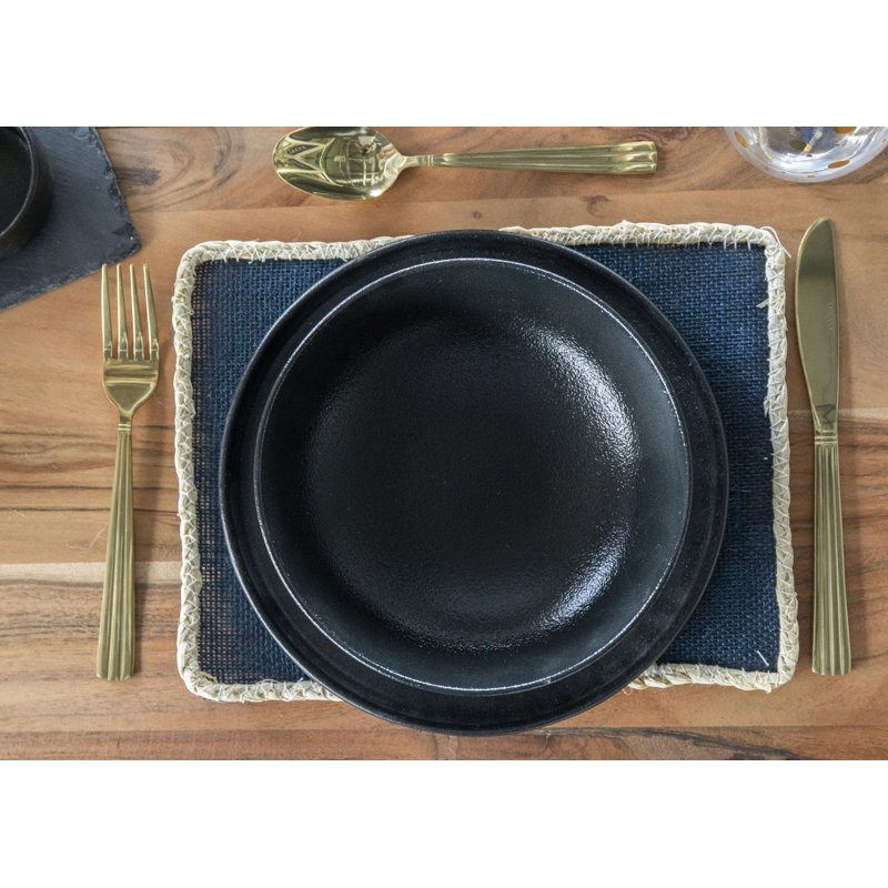 Naturals Jute Solid Colour Rectangle Placemat