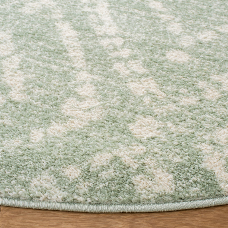 Adirondack Performance Geometric Rug, Square 6'