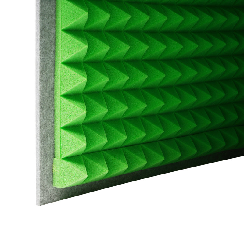 Housse de bureau 23,6 po insonorisée, Vert / Gris