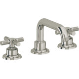 Descanso 8" Widespread Lavatory Faucet with Cross Knurled Handle