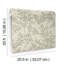 Papier peint Marlowe Farmhouse Vines en herbe 20,5 po de largeur 33 pieds = 56 pieds carrés-107223183