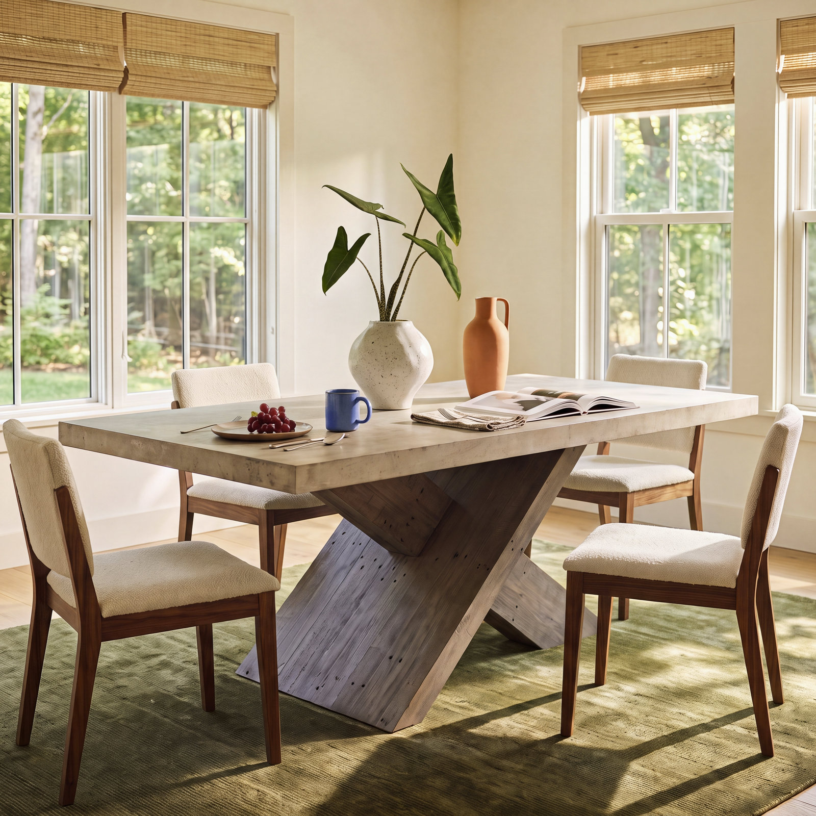 Durant 84" Pine Dining Table