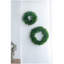 Couronne de verdure S / 2 pour décoration murale de fenêtre de mariage