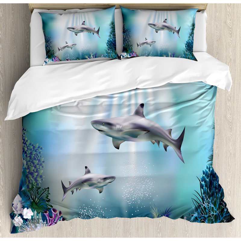 Modern & Contemporary Polyester Duvet Cover, King