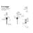 Single-Hole Single-handle Bathroom Faucet with Drain Assembly
