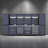 Workshop garage complete storage system set