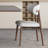 Gray sintered stone dining table set-108530885