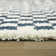 Barrile Chequered Machine Woven Area Rug