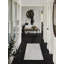 Chevron Handmade Tufted Wool Beige Area Rug-719847826