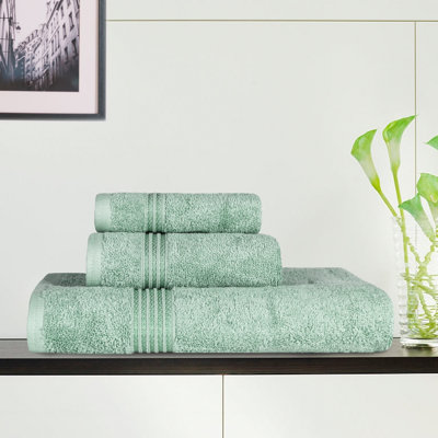 Ensemble de serviettes Blaylock 100% coton standard (ensemble de 3)