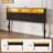  King Size Headboard Only With Storage, Adjustable Height, Velvet Upholstered Head Board With Led Lights & Charging Station, Modern Freestanding Headboard, Easy Assembly, Black-667575249-667575252