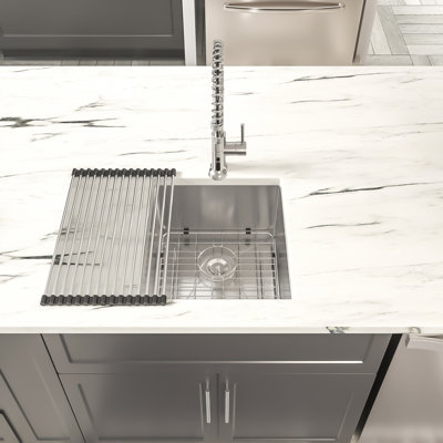 15'' L Single Bowl Stainless Steel Kitchen Sink