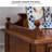 Rectangular Simple Retro Solid Wood Writing Desk-1169848177