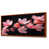 Toile avec cadre flottant brun