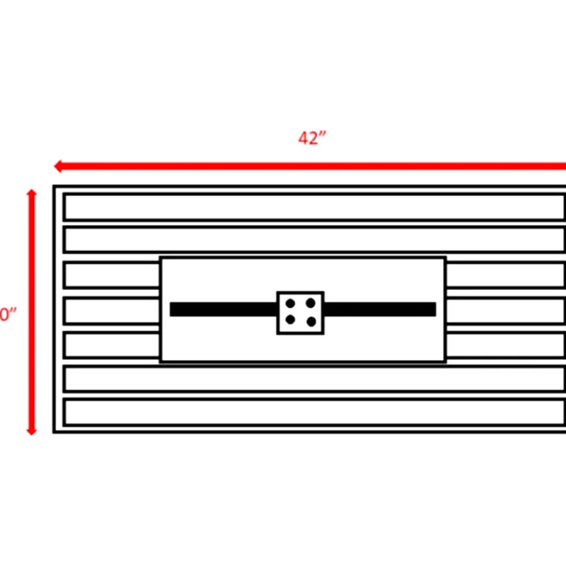Table de foyer d'extérieur de 42 po de L - chaleur, poids de 51,77 lb, avec couvercle de propane 45 x 24 11 po, utilisation