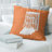 Cotton Blend Reversible Throw Pillow
