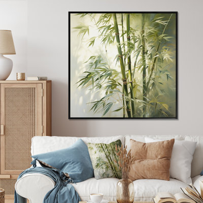 Bamboo Romantic Impression II - Bamboo Wall Art