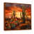 Brown Floater Framed