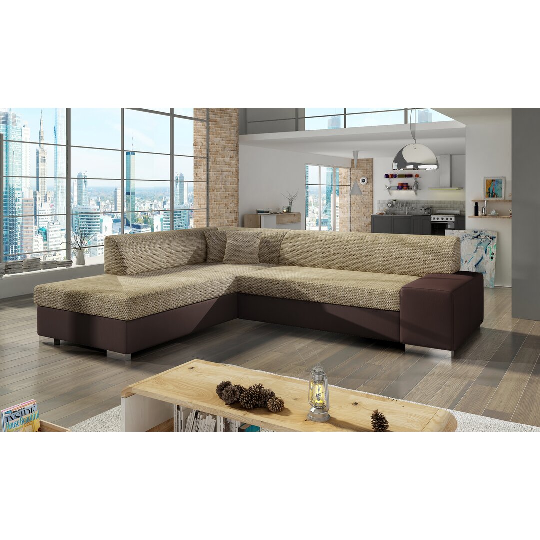 Ecksofa Cienna mit Bettfunktion