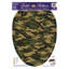 Décalcomanie de siège de toilette camouflage armée-4320879