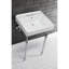 Edwardian Ceramic Rectangular 20" Console Bathroom Sink-50890481