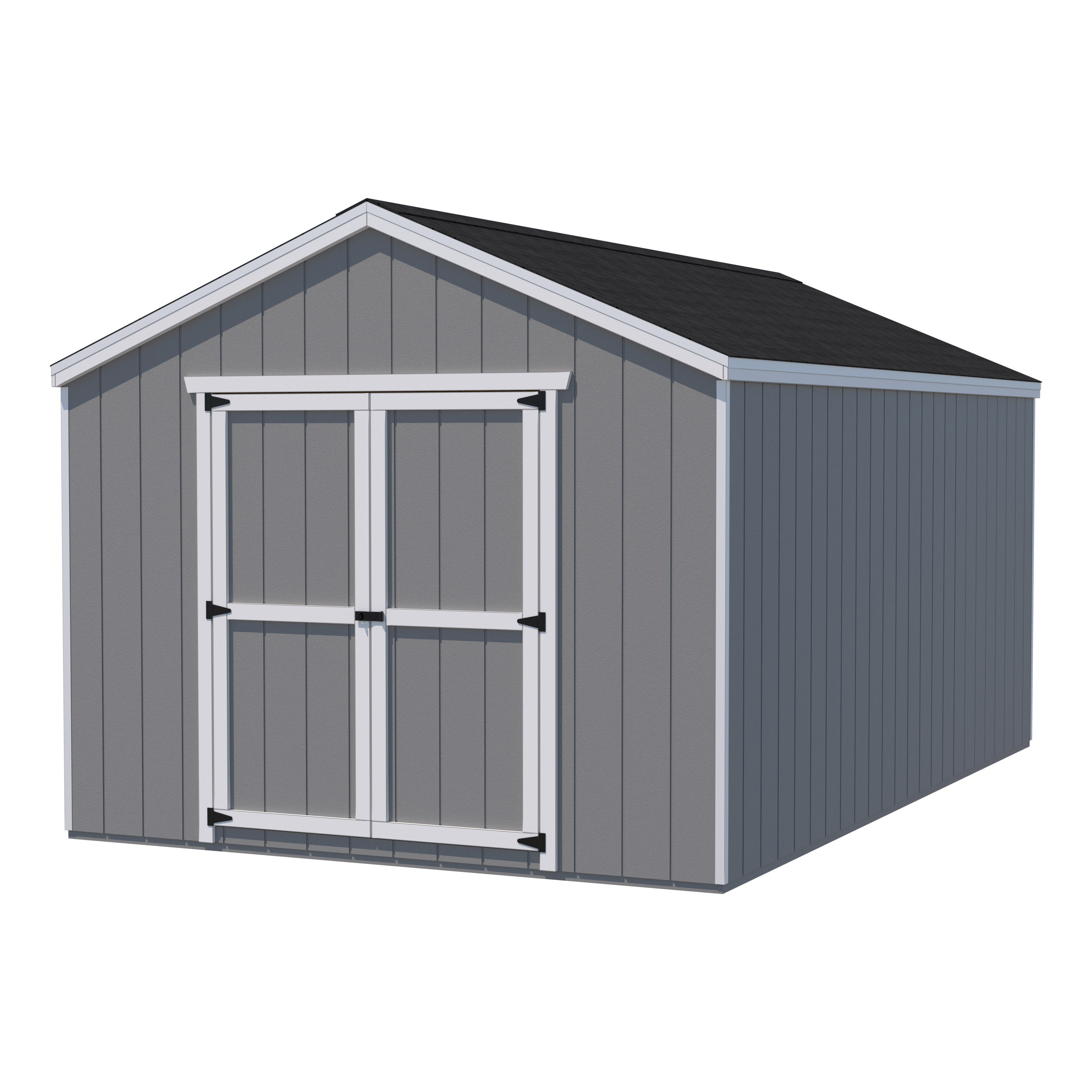 Little Cottage Co. Value Gable Outdoor Wood Storage Shed & Reviews ...