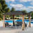 12 Ft. W x 10 Ft. D Aluminum Patio Gazebo with Curtain and Netting