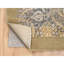 Tapis oriental brun Sarouk transitionnel 8 pi x 9 pi 10 po en soie avec laine texturée 19DBA564167C440DBB7CBED020EF7939