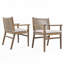 Chaises de salle à manger d'extérieur
