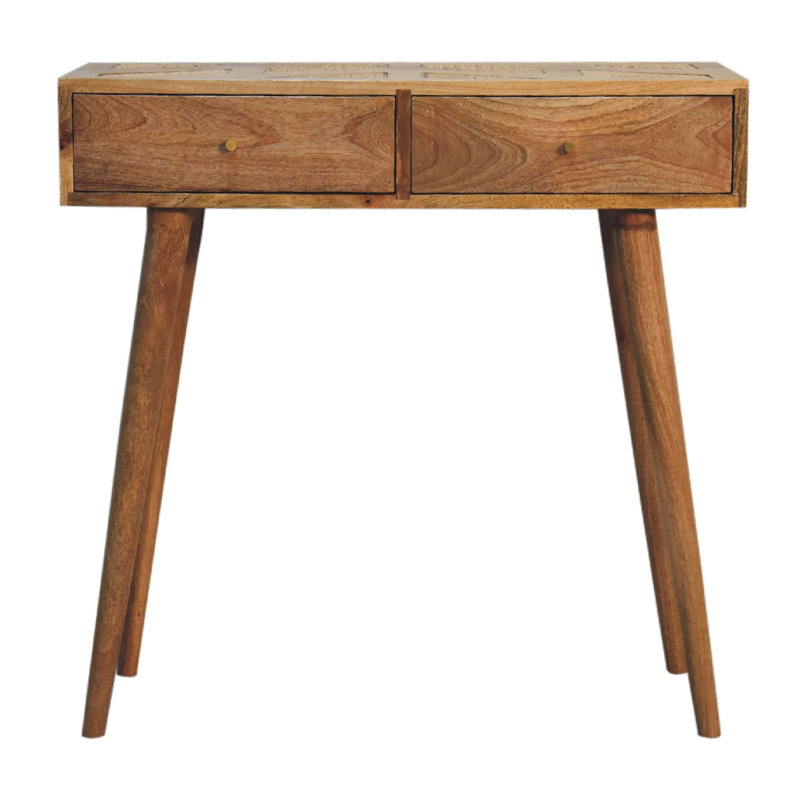 Acrion 80cm Solid Wood Console Table