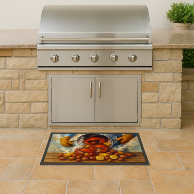 Hot Boiled Crabs Doormat